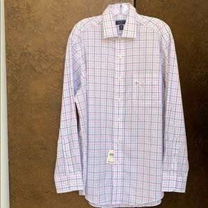 CLUB ROOM…NEW ALL COTTON L/S Shirt in GREAT COLORS, CUT, STYLE! MINT!